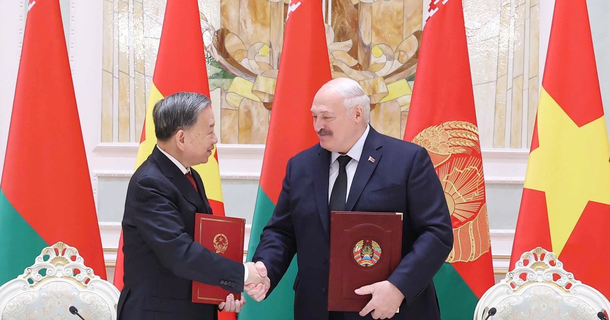 Thiết lập quan hệ Đối tác chiến lược Việt Nam - Belarus