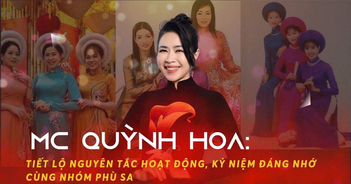 MC Quỳnh Hoa tiết lộ nguyên tắc hoạt động, kỷ niệm đáng nhớ cùng nhóm Phù Sa