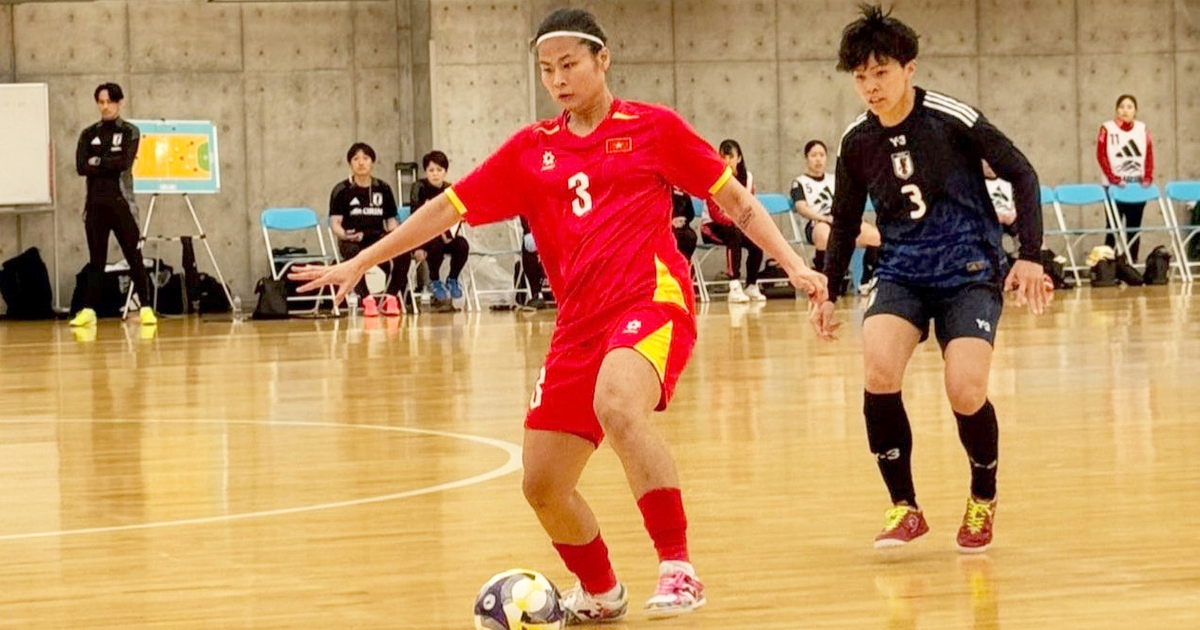 Futsal nữ châu Á, Việt Nam 0-0 Nhật Bản: Chờ cơn địa chấn châu Á
