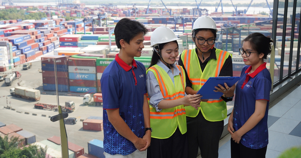 Đào tạo Logistics 'thực chiến' bên cảng container quốc tế lớn bậc nhất Việt Nam