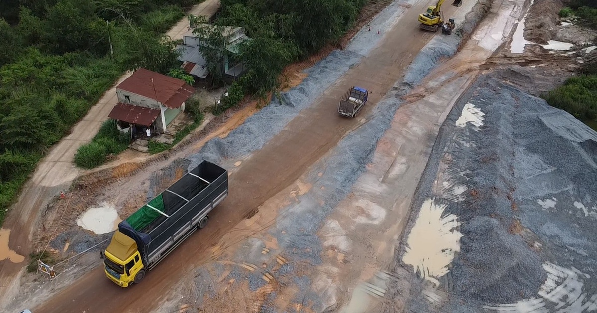 Vướng mặt bằng khiến đường Hồ Chí Minh qua Bình Dương chưa thể thông xe