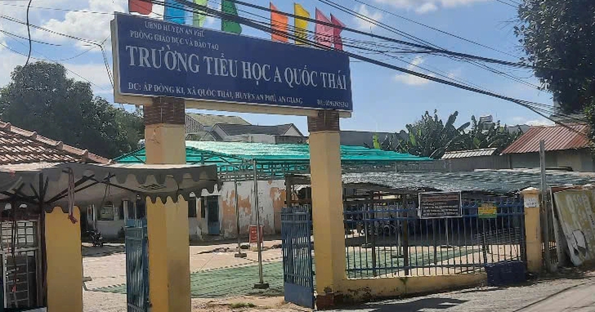 An Giang: Kỷ luật hiệu trưởng bị nữ giáo viên tố cáo sàm sỡ