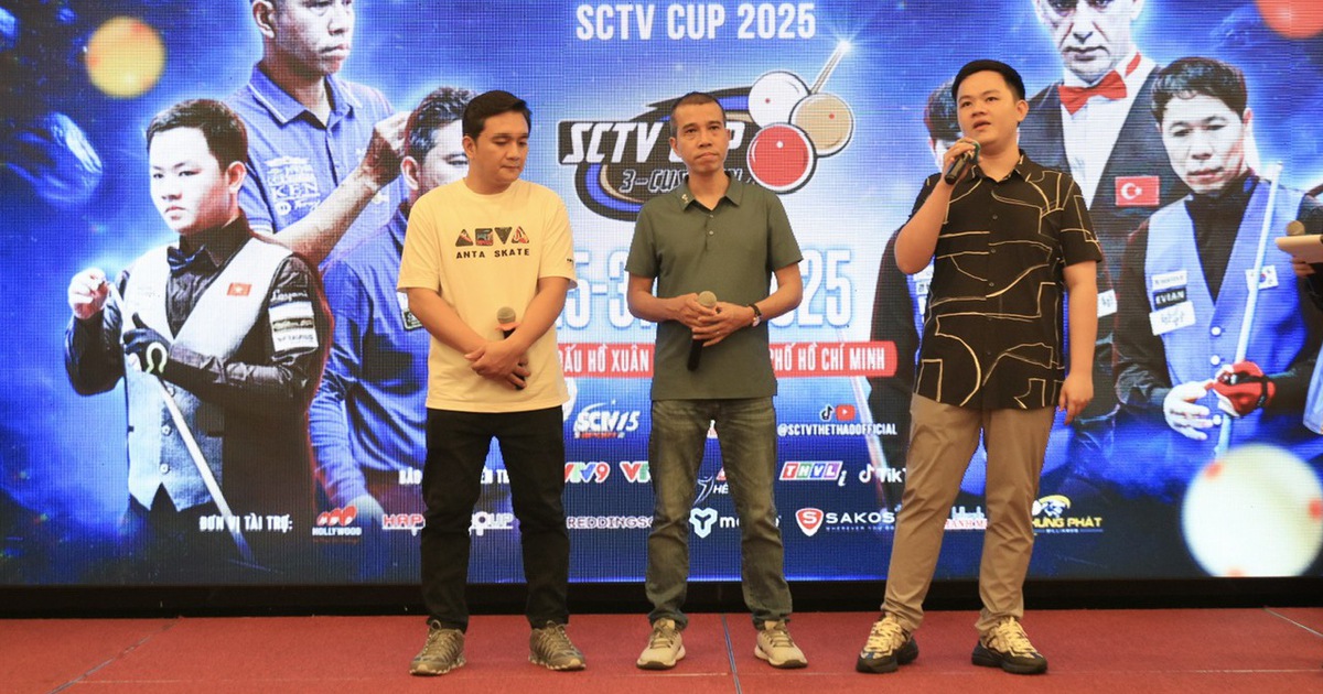 Trần Quyết Chiến, Bao Phương Vinh săn tiền thưởng 'khủng' giải billiards quốc tế SCTV Cup 2025