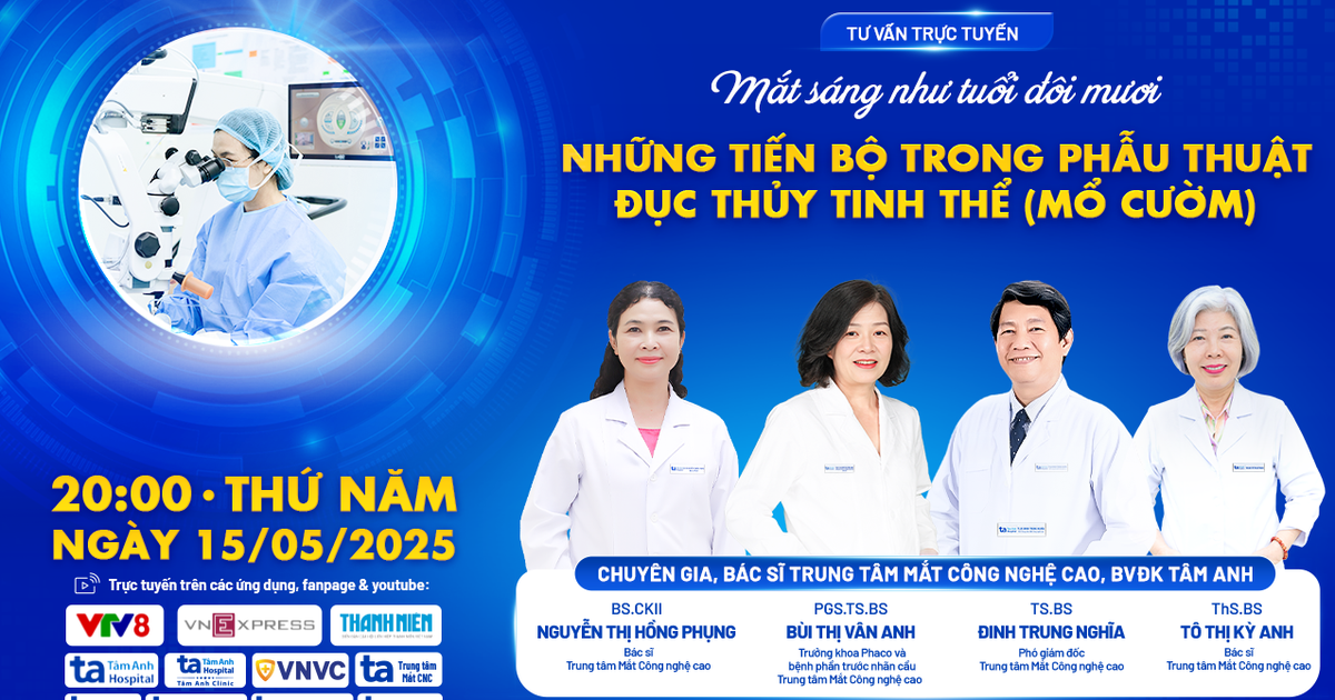 Tìm hiểu những tiến bộ trong phẫu thuật đục thủy tinh thể (mổ cườm)