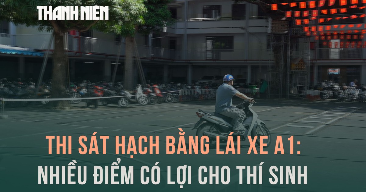 Người dân vui mừng thi sát hạch bằng lái xe máy vì nhiều điểm mới có lợi