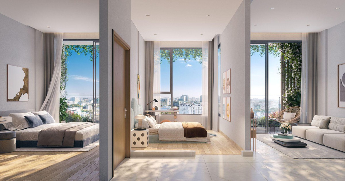 The Infinity - Căn hộ vườn treo ba ban công trong kỷ nguyên sống khỏe