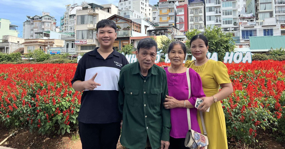 Chuyến đi xa đầu tiên trong thời bình của một thương binh