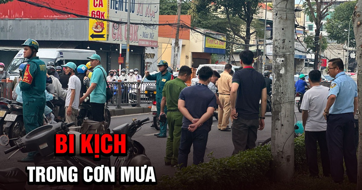 Chiều mưa định mệnh ở Gò Vấp: Nam thanh niên tử vong sau tai nạn