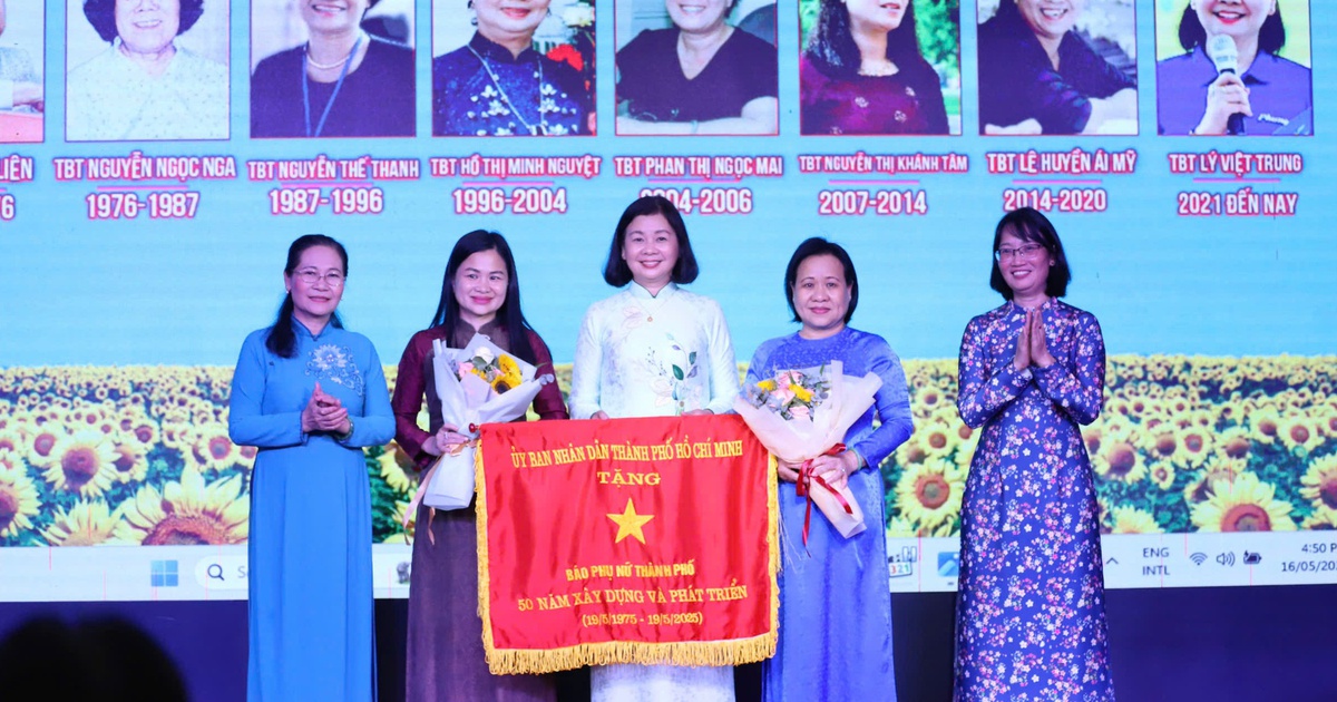Tự hào hành trình 50 năm Báo Phụ nữ TP.HCM
