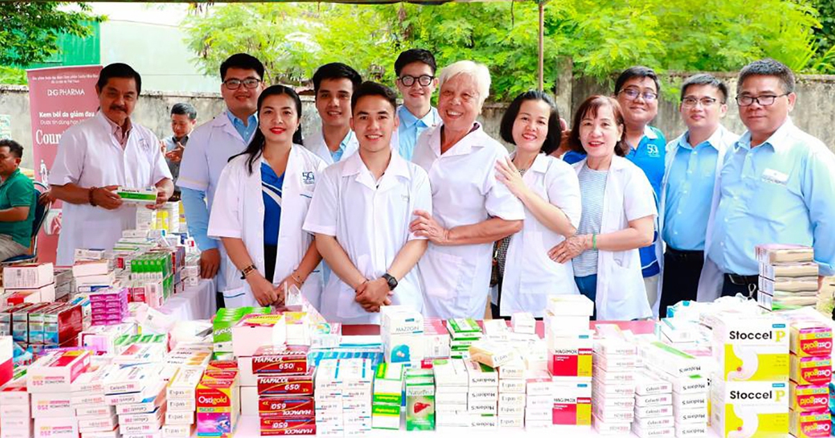 Mang y tế về biên giới - DHG Pharma tiên phong chăm sóc sức khỏe cộng đồng