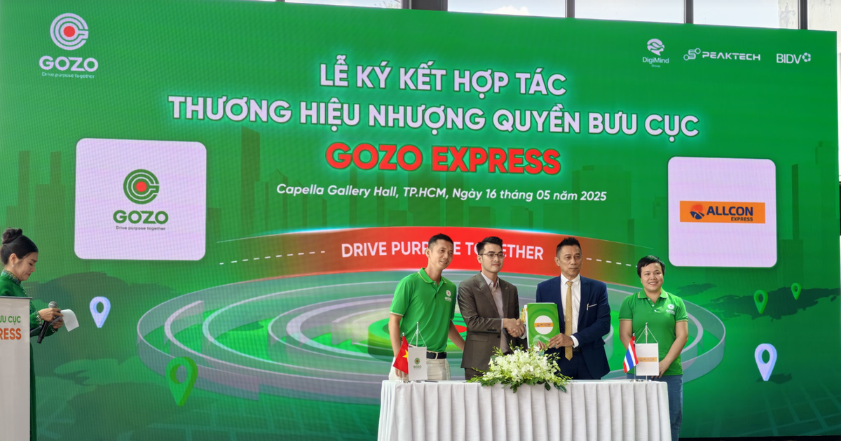 GOZO ra mắt mô hình nhượng quyền bưu cục chuẩn hóa ứng dụng công nghệ