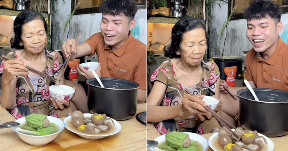 Làm thịt kho tàu, canh khổ qua từ... rau câu, chàng trai miền Tây nhận 'triệu view'