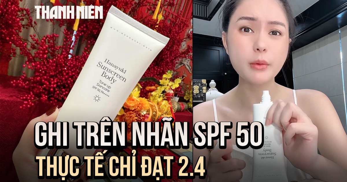 Thu hồi kem chống nắng do công ty chồng Đoàn Di Băng phân phối