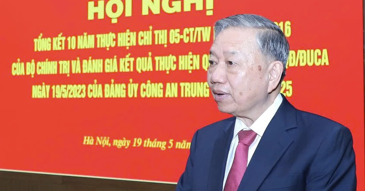 Tổng Bí thư: Bộ Công an là điểm sáng về sắp xếp bộ máy hiệu lực, hiệu quả