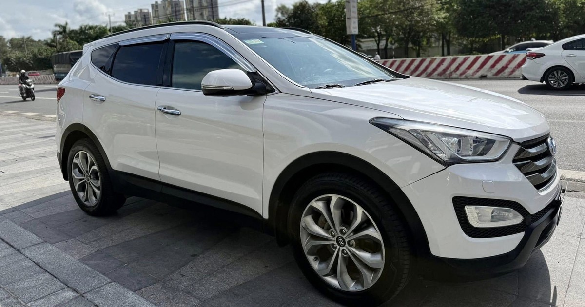 Hyundai Santa Fe đời 2015 giá tầm 600 triệu đồng, có nên xuống tiền?