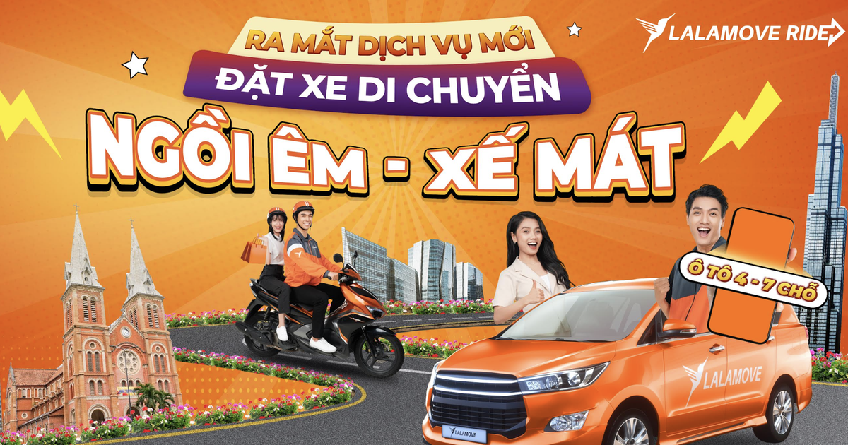 Lalamove ra mắt dịch vụ chở khách tại Việt Nam