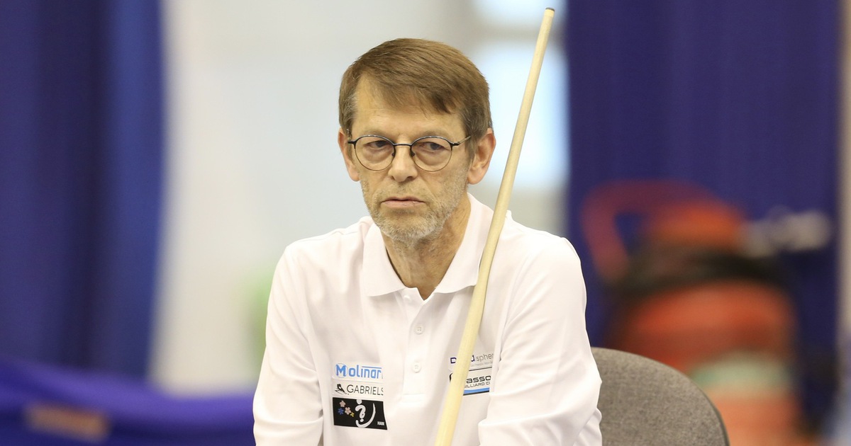 Tượng đài billiards Blomdahl lỡ hẹn World Cup TP.HCM vì chấn thương bất ngờ