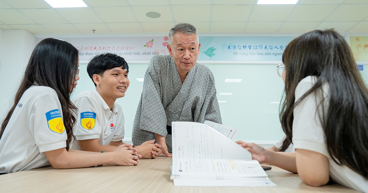 Mở lối vào doanh nghiệp Nhật với chương trình Việt - Nhật HUTECH