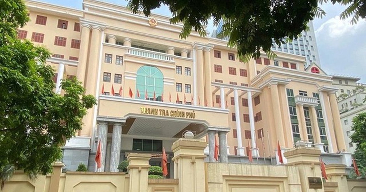 Cơ cấu tổ chức của Thanh tra Chính phủ sau sắp xếp