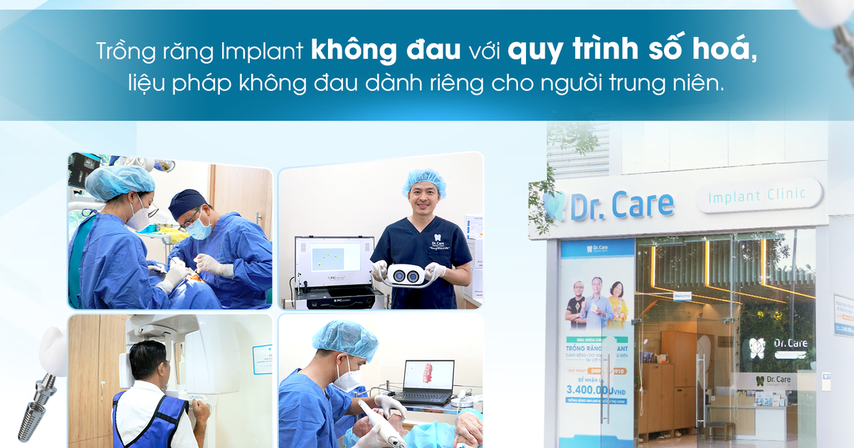 Gần một thập kỷ chuyên sâu trồng Implant - Dr. Care chọn lối đi riêng