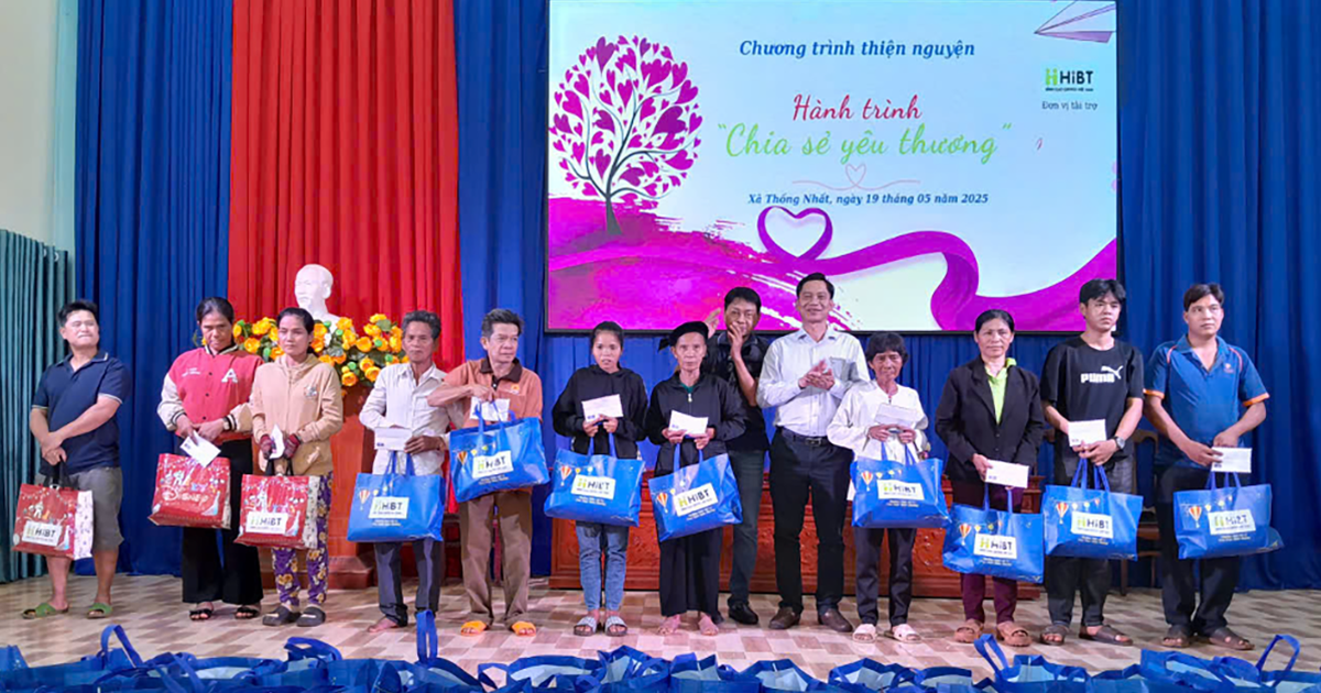 Chương trình thiện nguyện ‘Hành trình chia sẻ yêu thương’ khép lại với nhiều ấn tượng đẹp