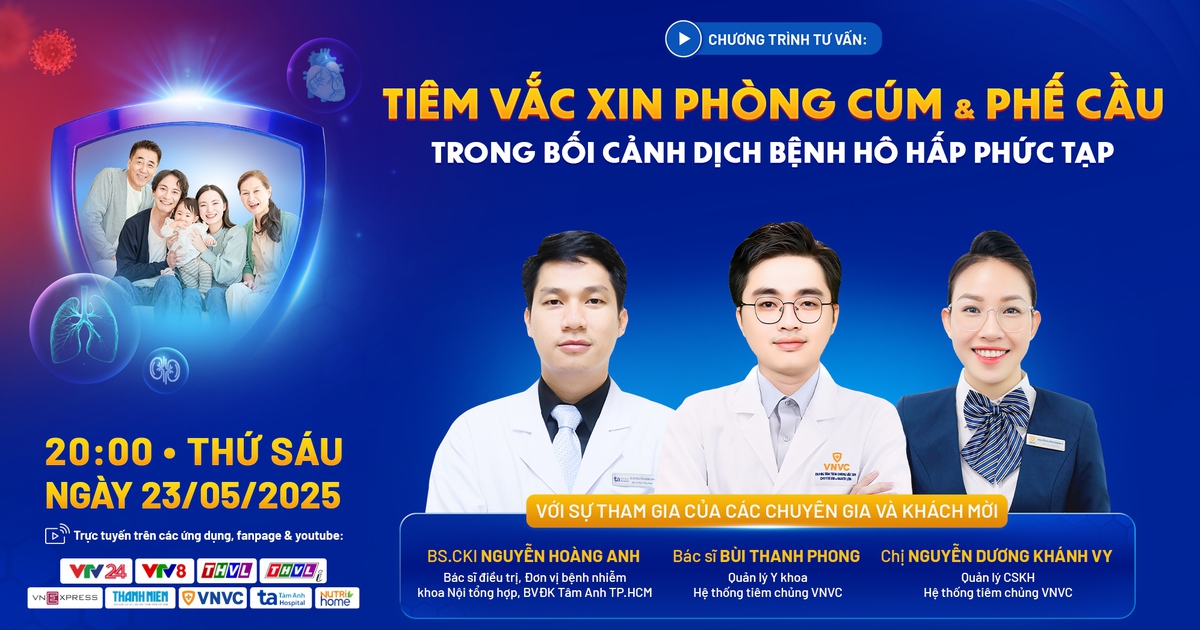 Tư vấn sức khỏe: Phòng cúm, phế cầu khi bệnh hô hấp phức tạp