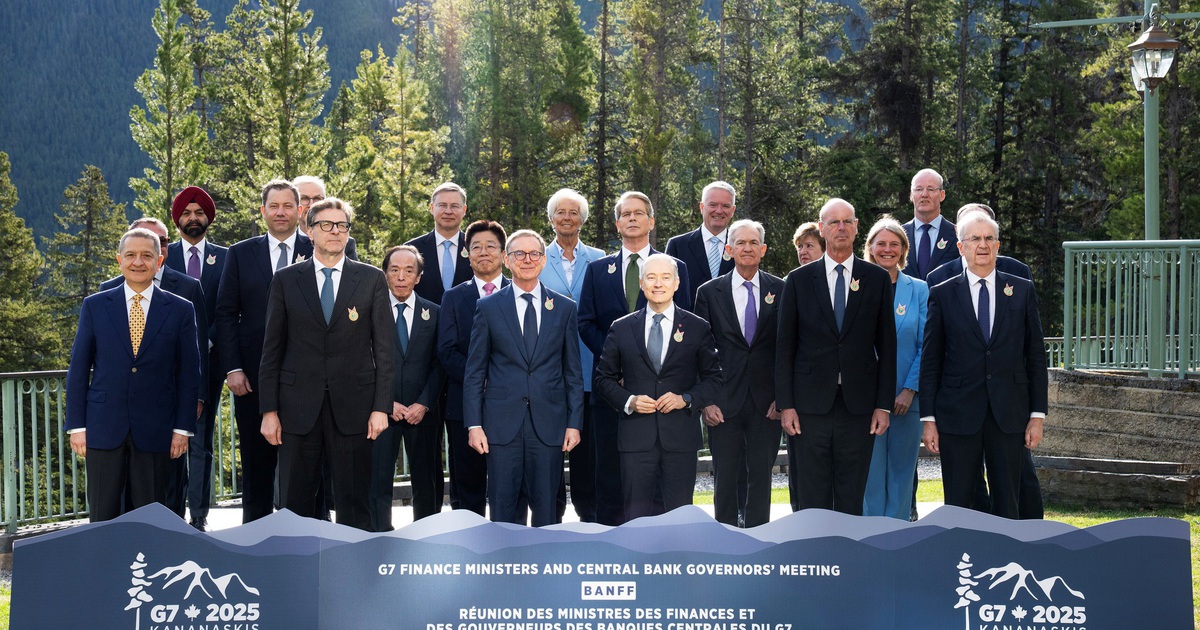 G7 cam kết giải quyết tình trạng mất cân bằng kinh tế toàn cầu