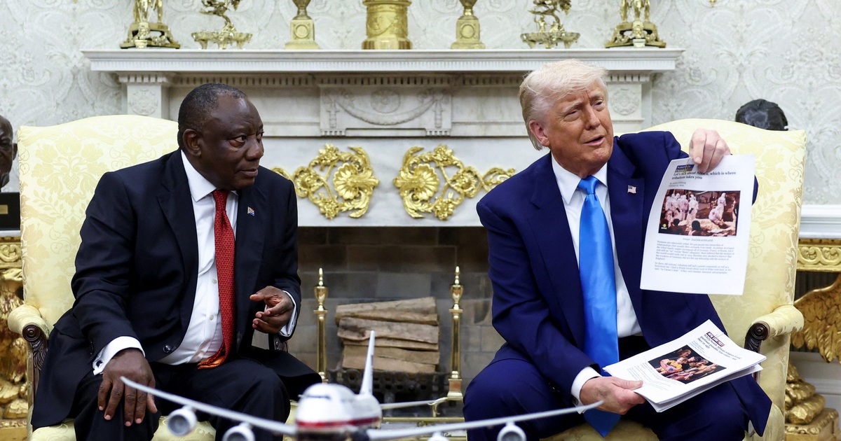 Ông Trump tố Nam Phi ‘diệt chủng người da trắng’ nhưng đưa bằng chứng từ Congo?