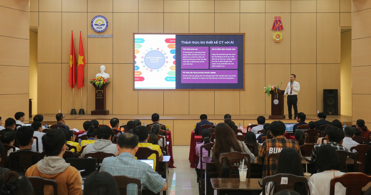 Giảng viên, sinh viên Huế được trang bị thêm những 'trợ lý ảo'