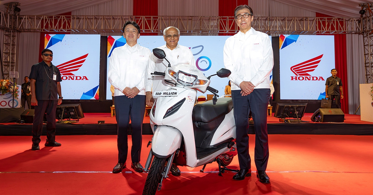 Honda đạt mốc sản xuất 500 triệu xe máy trên toàn cầu