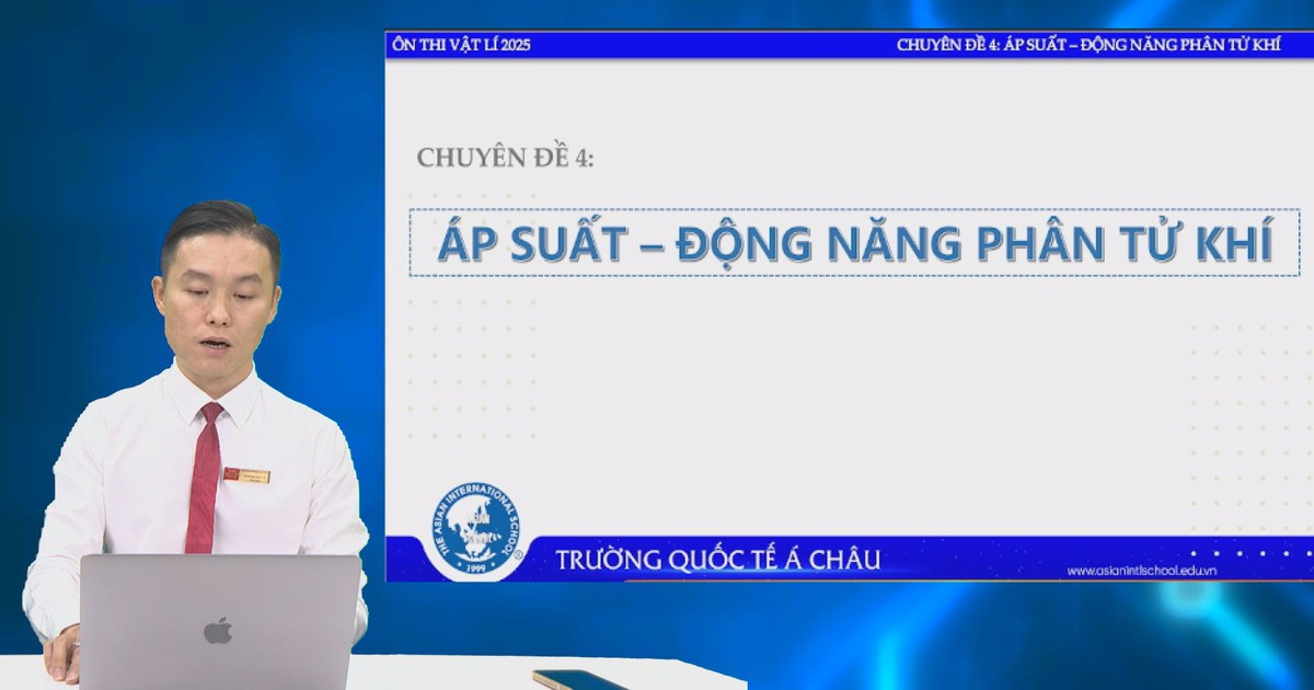 BÍ QUYẾT ÔN THI THPT 2025 | Môn vật lý | CĐ 4| Áp suất – Động năng phân tử khí