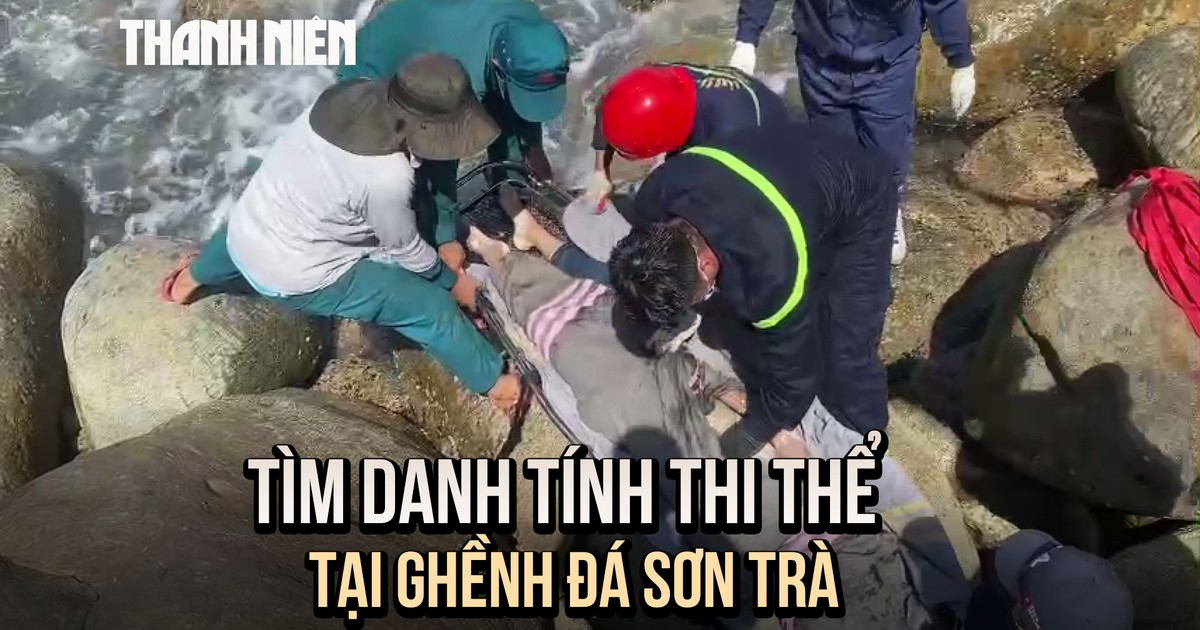 Đà Nẵng: Phát hiện thi thể nam giới dưới ghềnh đá Sơn Trà trên lưng có hình xăm lớn
