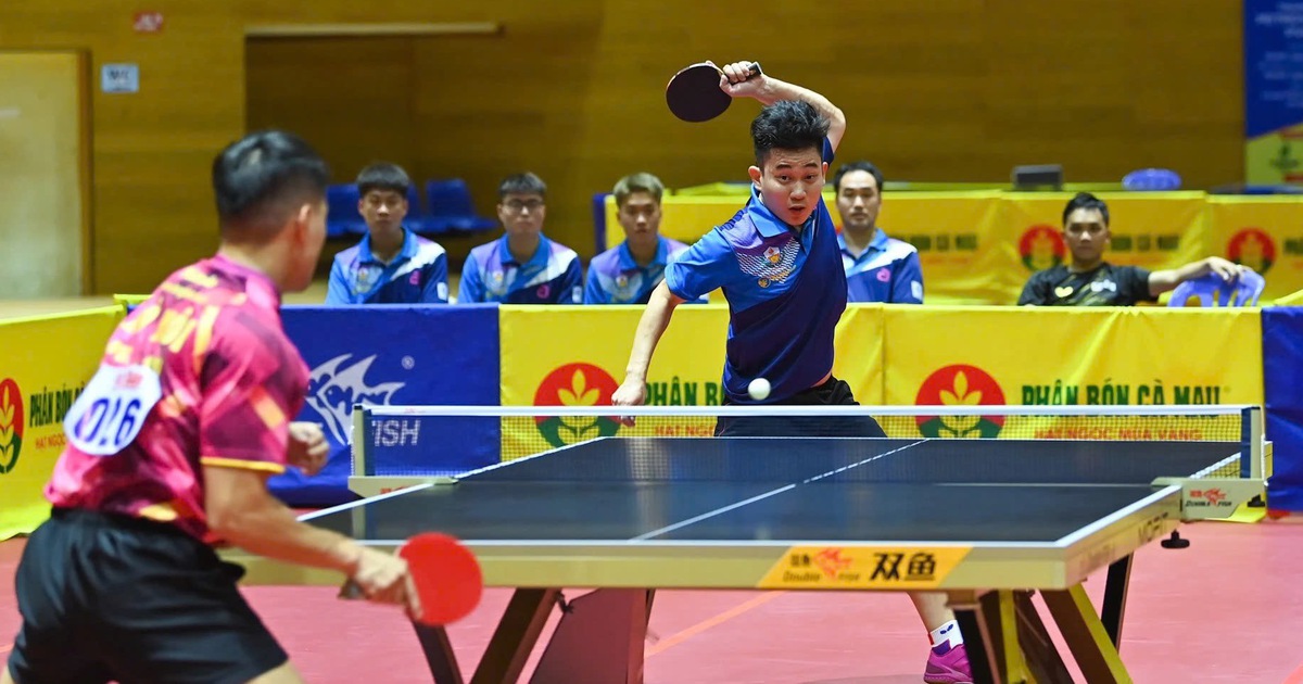 Ngôi sao bóng bàn CAND T&T gây sốc, thắng ngoạn mục cựu vô địch SEA Games
