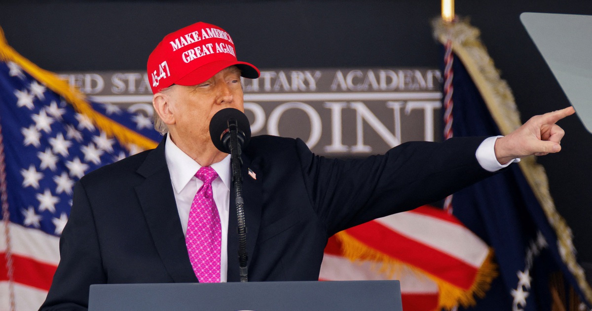 Ông Trump ca ngợi Mỹ có quân đội hùng mạnh nhất thế giới