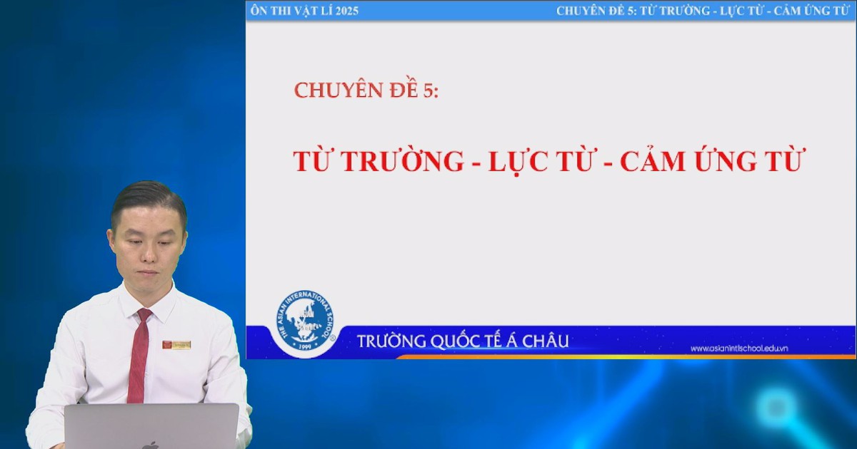 BÍ QUYẾT ÔN THI THPT 2025 | Môn vật lý | Chuyên đề 5 | Từ trường - Lực từ - Cảm ứng từ