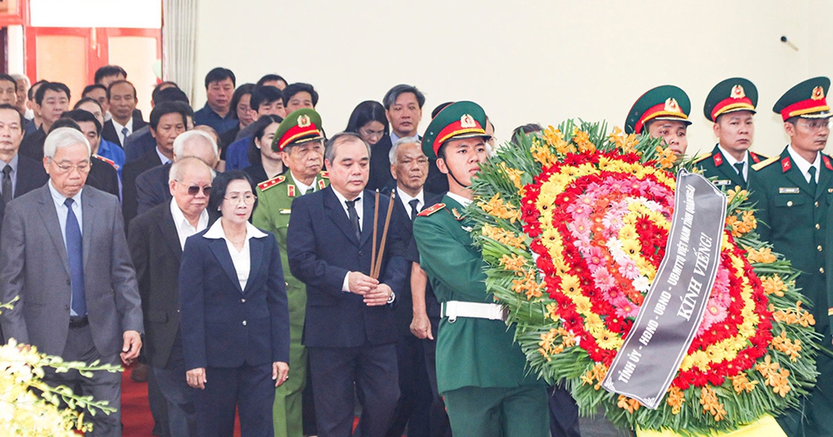 Quê nhà tiễn biệt người con ưu tú Trần Đức Lương