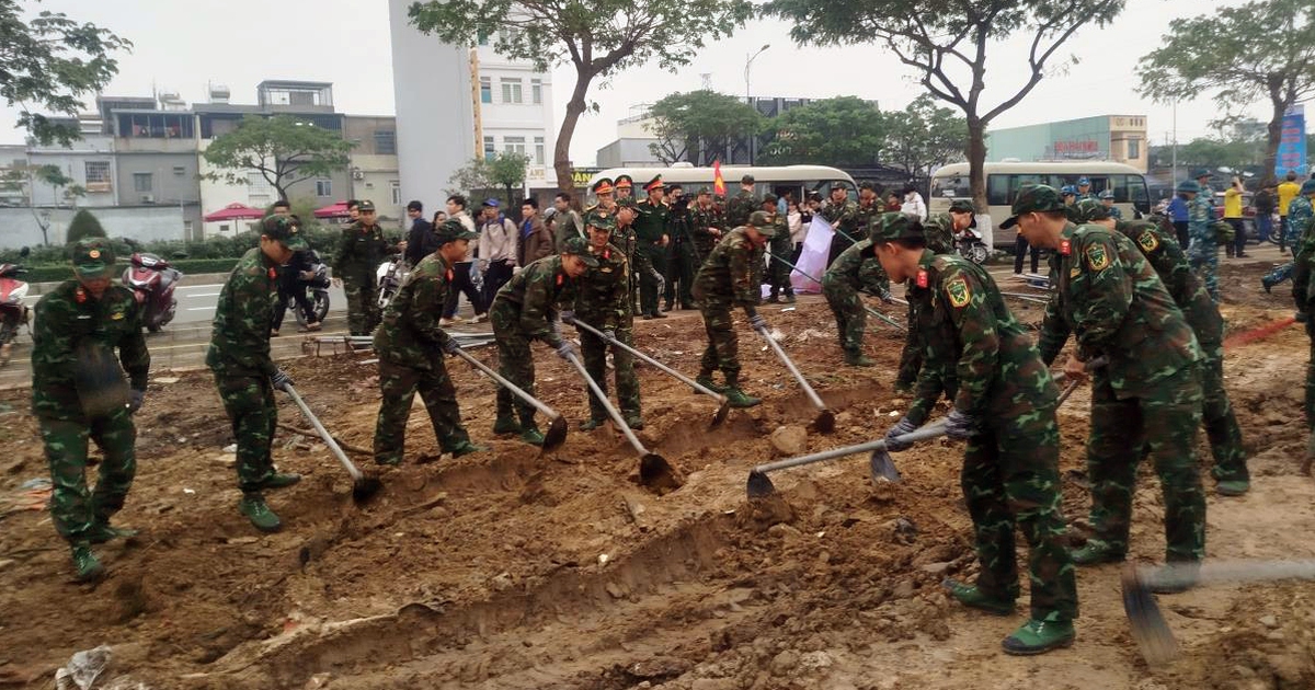 Đảm bảo vệ sinh môi trường khu vực bàn giao