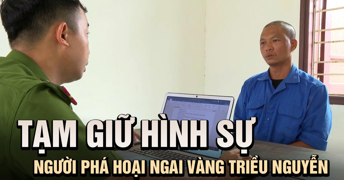 Nghi phạm làm gãy ngai vàng triều Nguyễn âm tính với ma túy