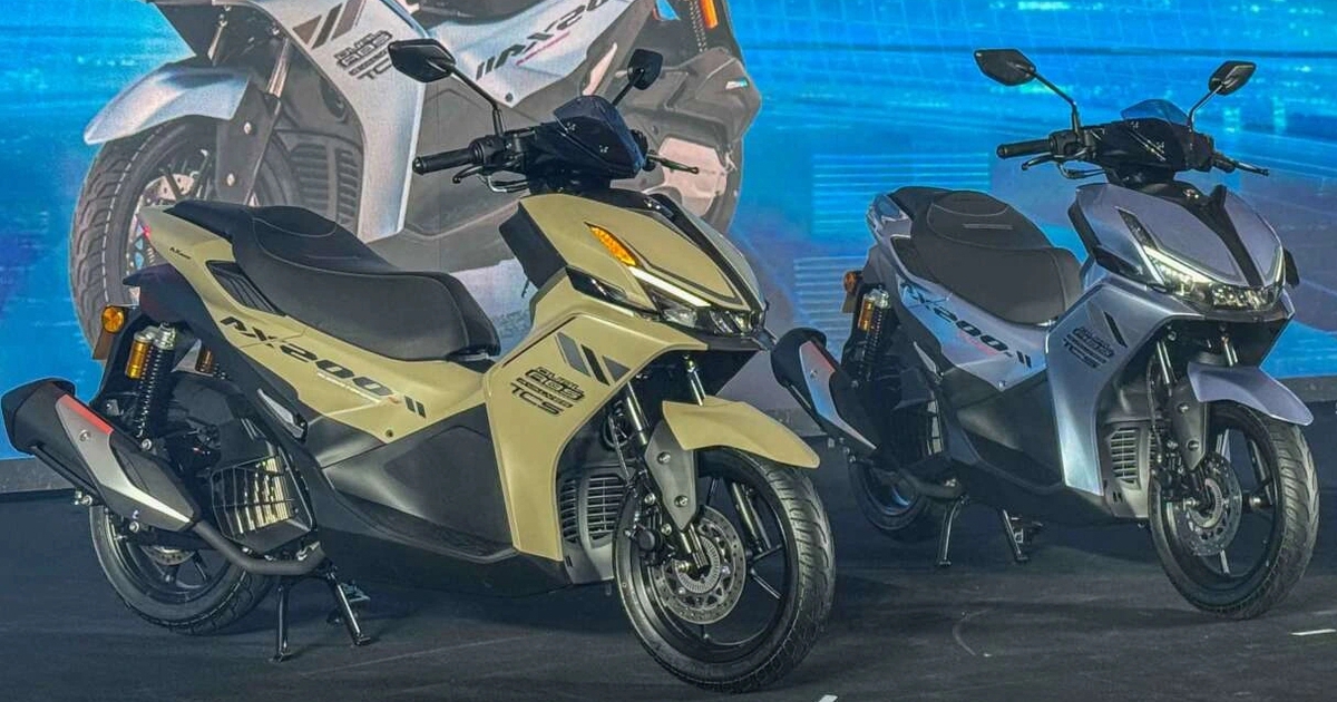 Xe tay ga Trung Quốc dáng sang trang bị ngang Honda SH160i, cạnh tranh Yamaha NVX