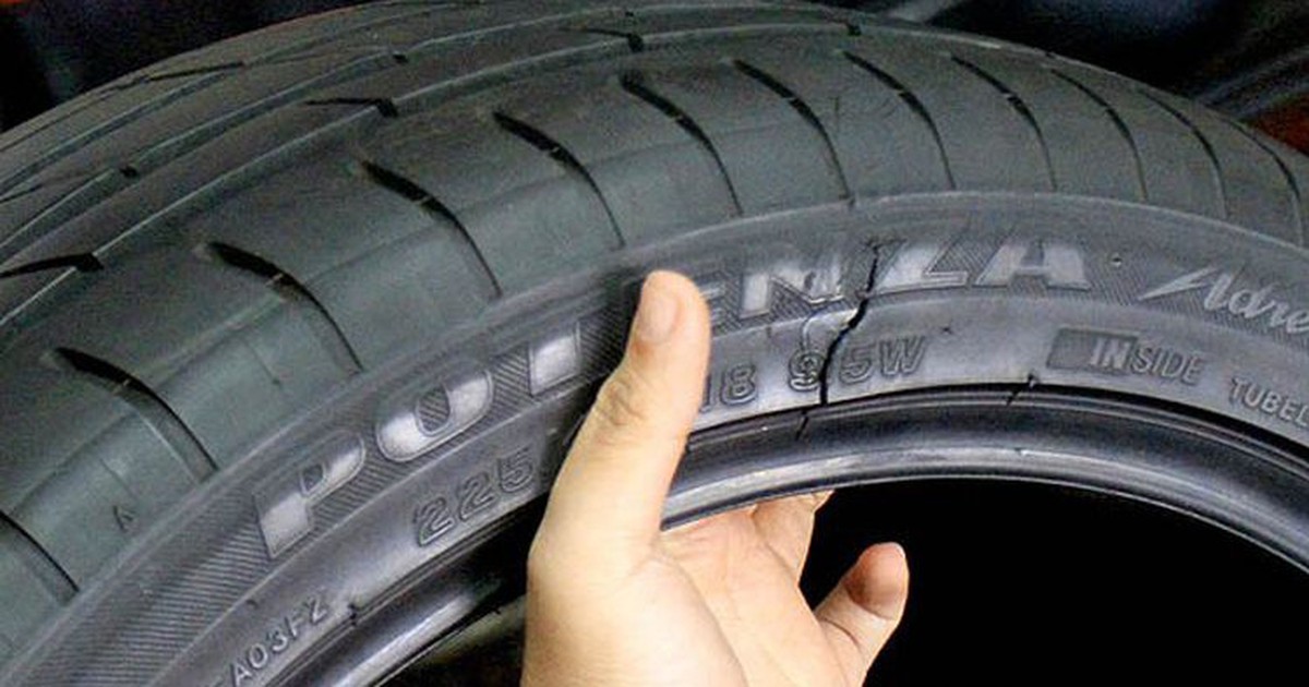 Thành lốp ô tô bị thủng rách, vì sao không nên vá để tiếp tục sử dụng?