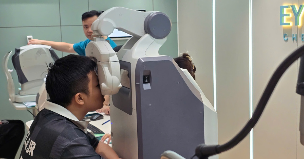 Ứng dụng AI phẫu thuật cận thị
