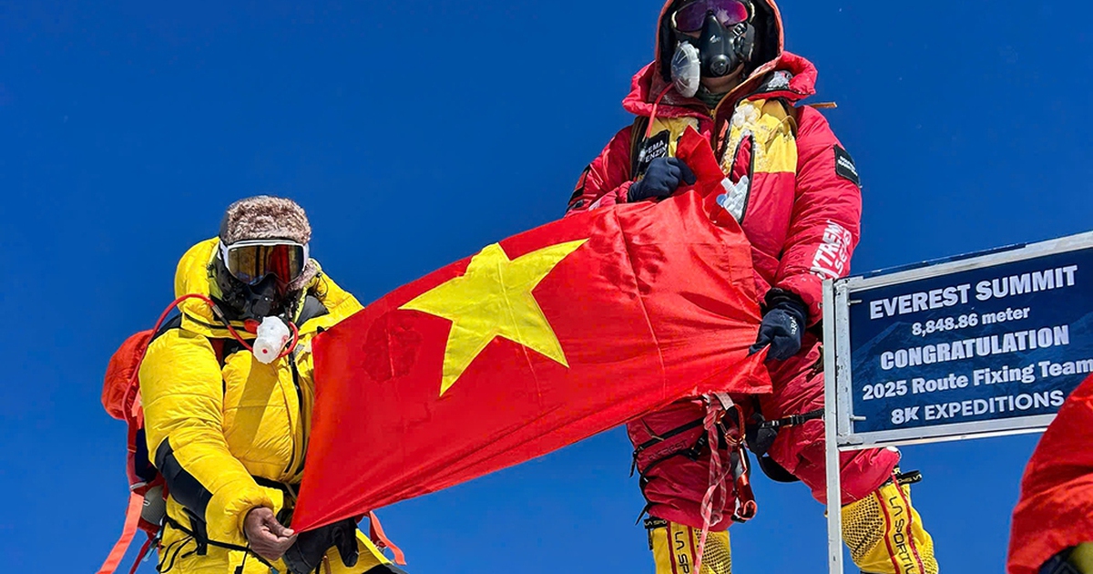 Người Việt vừa chinh phục đỉnh Everest: Lên cao để chạm đến... độ sâu