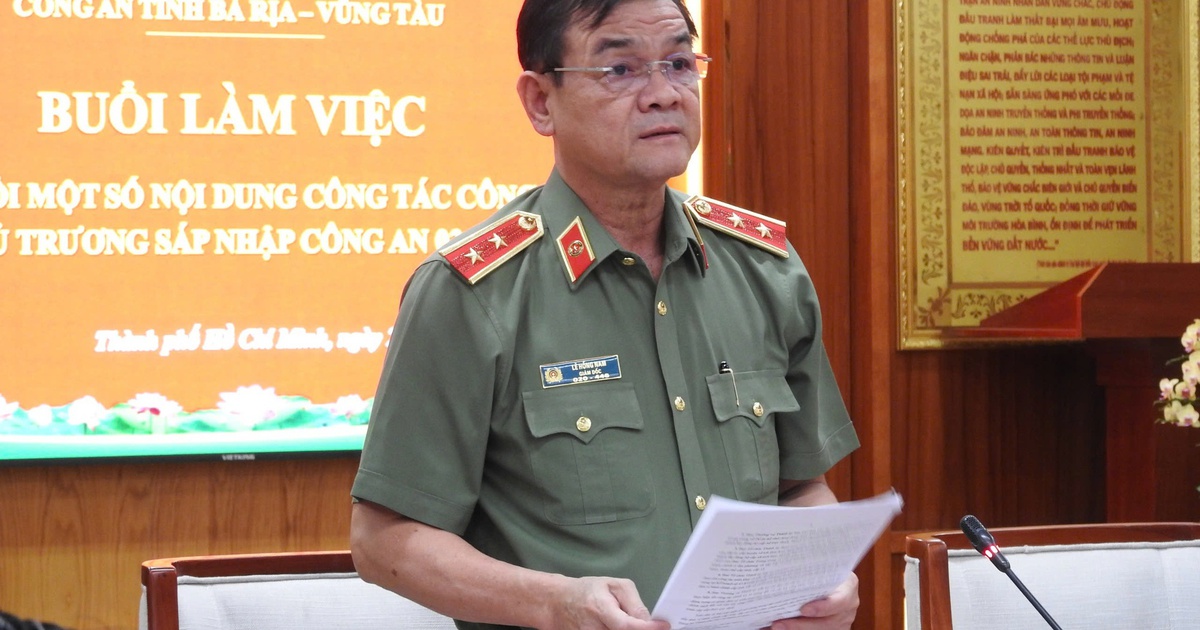 Chuẩn bị cho việc sáp nhập công an 3 địa phương thành Công an TP.HCM