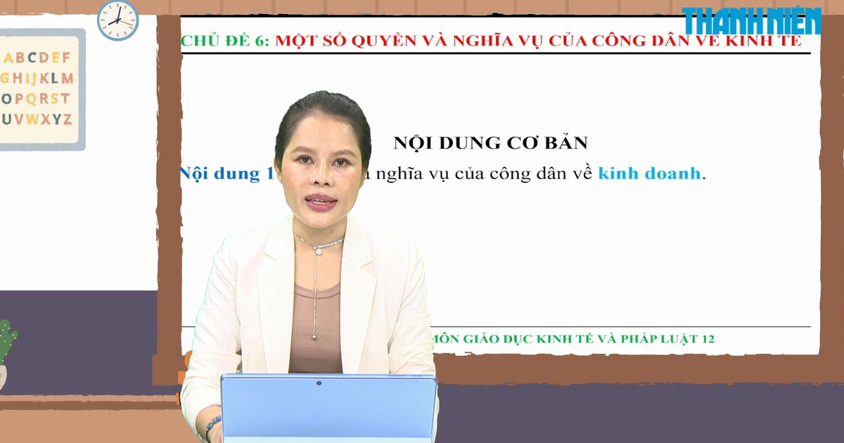 BÍ QUYẾT ÔN THI THPT 2025 | Môn GDCD | Chuyên đề 6 | Một số quyền và nghĩa vụ của công dân kinh tế