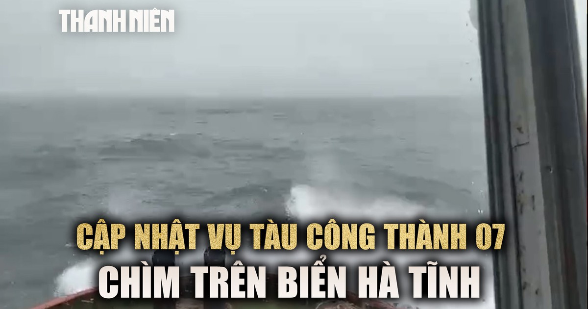 Cập nhật vụ tàu chở than chìm trên biển: Các thuyền viên mất tích đều mặc áo phao