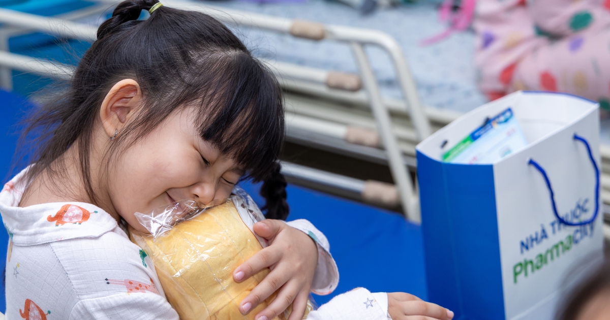 Pharmacity mang niềm vui đến 300 bệnh nhi nhân ngày Quốc tế thiếu nhi