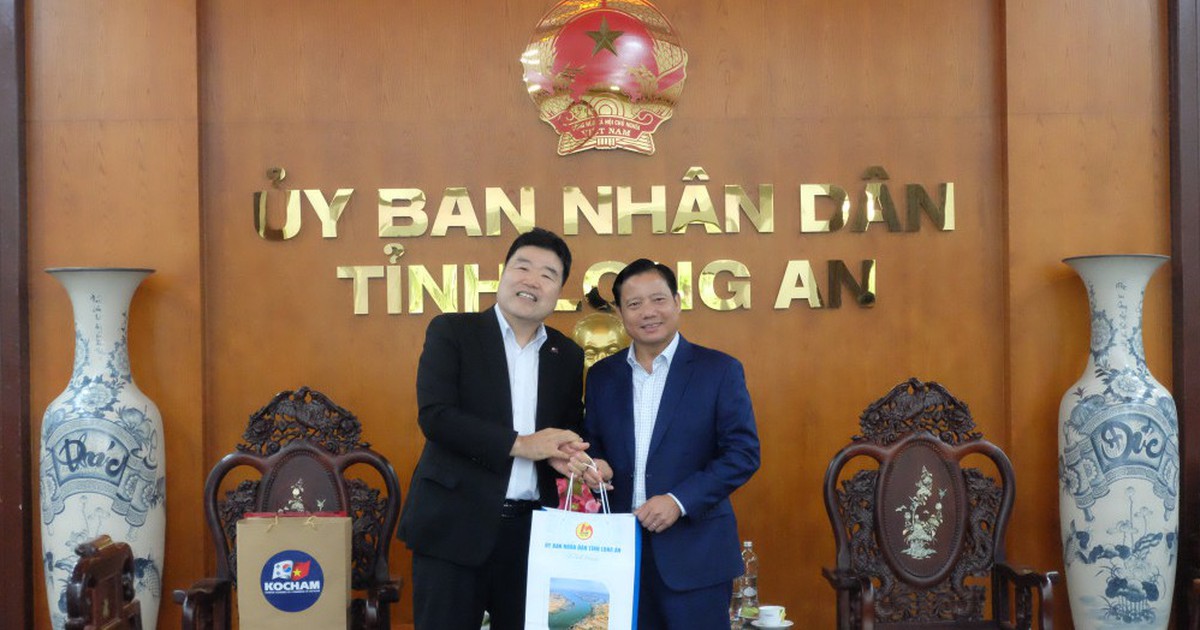 Long An tăng cường hỗ trợ doanh nghiệp Hàn Quốc thúc đẩy đầu tư
