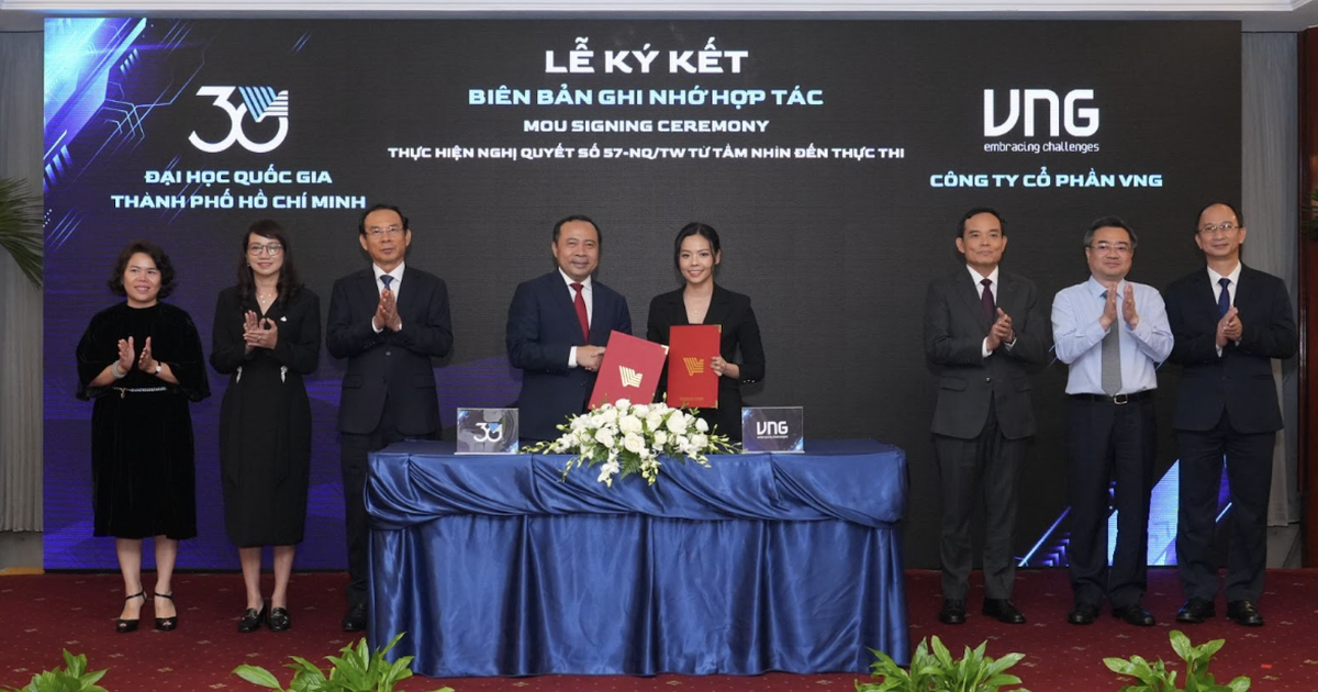 Đại học Quốc gia TP.HCM, VNG thúc đẩy mô hình hợp tác "3 nhà"