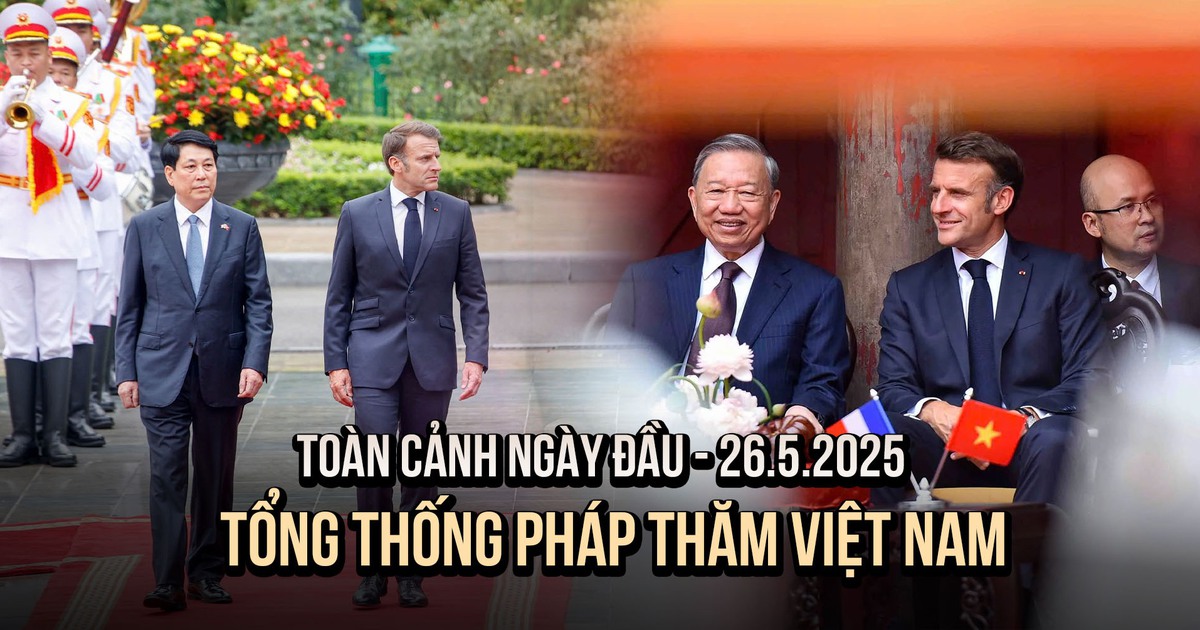 Ngày đầu Tổng thống Pháp thăm Việt Nam: Ký hợp tác về vắc xin | Xem Nhã nhạc Cung đình Huế