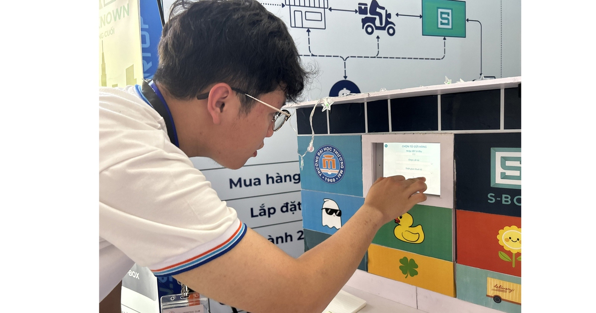 Hệ thống giao hàng thông minh của sinh viên chiến thắng cuộc thi khởi nghiệp